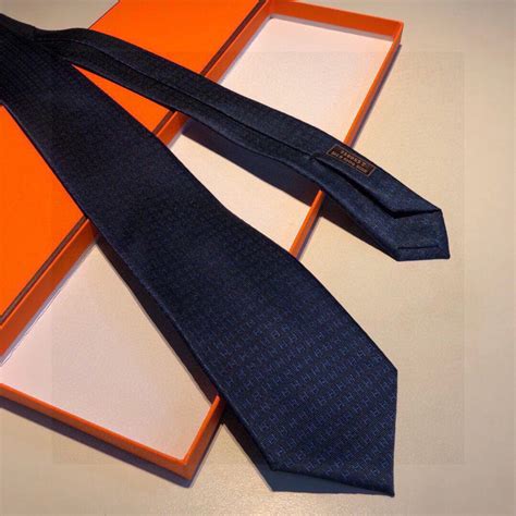 hermes tie catalogue|Hermes faconnee h tie.